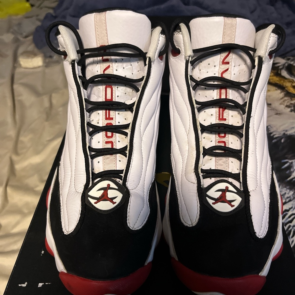 Jordan Sneakers - White, Black, Red